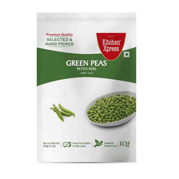 Kitchen Xpress Green Peas Frozen, 11 Oz