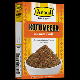 Anand Kottimeera Karam Podi, 100 Grams