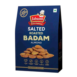 Jabsons Salted Roasted Badam, 200 Grams