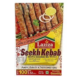 Laziza Seekh Kebab Masala, 100 Grams