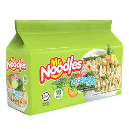 Mr Noodles Vegetable Flavour, 10 Pack
