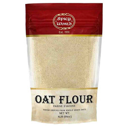 Spicy World Oat Flour, 4 Lb