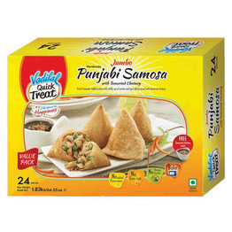 Vadilal Jumbo Punjabi Samosa, 64.55 Oz