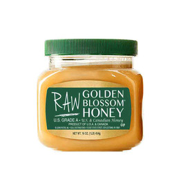 Golden Blossom Honey Raw, 16 Oz