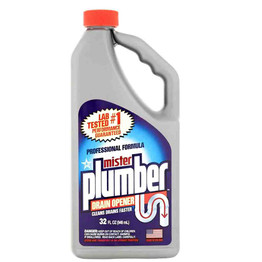 Mister Plumber Drain Opener, 32 FLOz