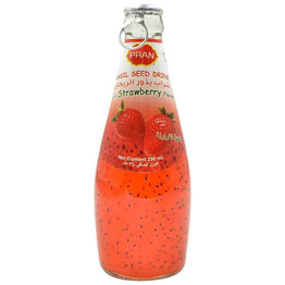 Pran Basil Seed Strawberry, 290 ML