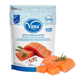 Vima Foods Wild Pink Salmon Frozen, 1 Lb