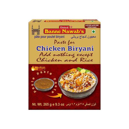 Banne Nawabs Chicken Biryani Paste, 265 Grams