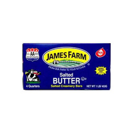 James Farm Butter Salted, 1 Lb