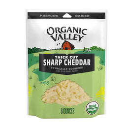 Organic Valley Sharp Cheddar, 6 Oz