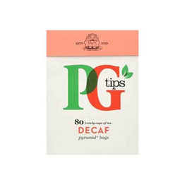 Pg Tips Decaf, 80 Bags