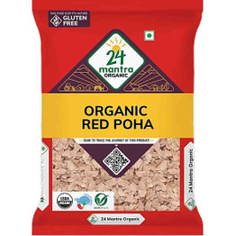 24 Mantra Org Red Poha, 2 Lb