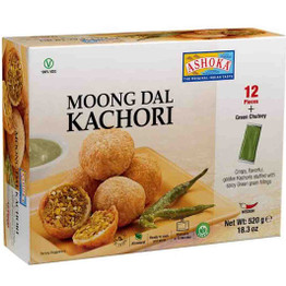 Ashoka Moong Dal Kachori 12 Pc Frozen, 18.3 Oz