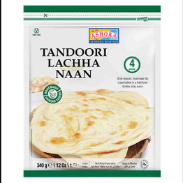 Ashoka Tandoori Lachha Naan Frozen, 340 Grams