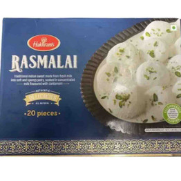 Haldirams Rasmalai 20 Pc Frozen, 1 Kg