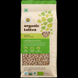 Organic Tattva Org Kabuli Chana, 4 Lb