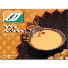Rajbhog Mango Shrikhand Frozen, 9 Oz