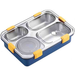 Bento Lunch Box 4 Pc, 2.25 Lb