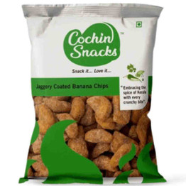 Cochin Jaggery Coated Banana Chips, 340 Grams