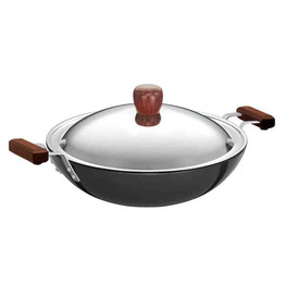 Futura Hard Anodised Deep Fry Pan, 3.75 Ltr