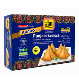 Three Rivers Punjabi Samosa Frozen, 20 PCS