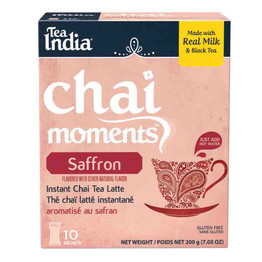 Tea India Chai Moments Saffron 10 Pc, 200 Grams