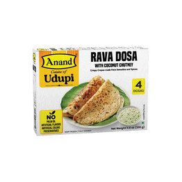 Anand Rava Dosa W Coconut Chutney Frozen, 330 Grams