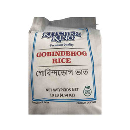 Kitchen King Gobindbhog Rice, 10 Lb