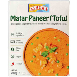Ashoka Matar Paneer Tofu Vegan, 280 Grams