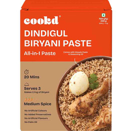Cookd Dindigul Biryani Paste, 255 Grams