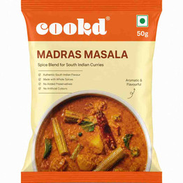 Cookd Madras Masala, 50 Grams