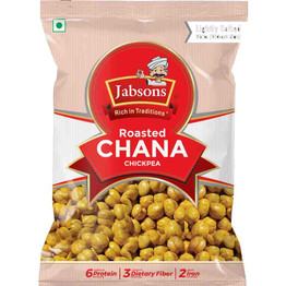 Jabsons Roasted Chana Unsalted, 400 Grams