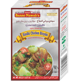 Banne Nawabs Shidhi Chicken Briyani Masala Mix, 3.27 OZ