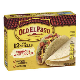 Old El Paso Crunchy White Corn Shells, 4.6 Oz