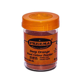 Preema Deep Orange Food Color, 25 Grams