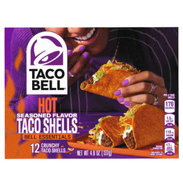 Taco Bell Hot Taco Shells, 137 Grams