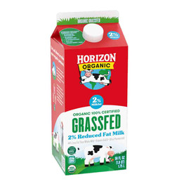 Horizon Org Grassfed Reduced Fat Milk, 59 FL Oz