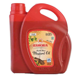 Ashoka Kachi Ghani Mustard Oil, 5 Ltr