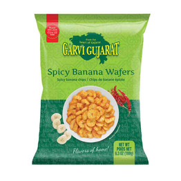 Garvi Gujarat Spicy Banana Wafers, 180 Grams