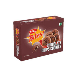 Real Bites Chocolate Chips Cookies, 250 Grams
