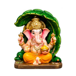 Leaf Backdrop Lord Ganesha, 1 PC