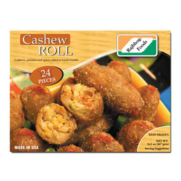 Rajbhog Cashew Roll 24 Pc Frozen, 16.5 Oz