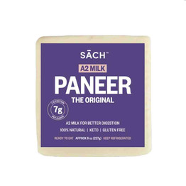 Sach A2 Milk Paneer Frozen, 227 Grams