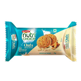 Britannia Nutri Choice Oats Almond Milk, 75 Grams
