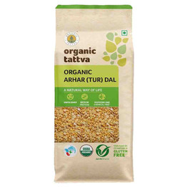 Organic Tattva Toor Daal, 4 Lb