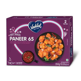 Vadilal Paneer 65 Frozen, 284 Grams