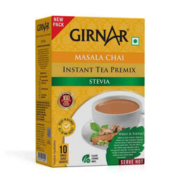 Girnar Instant Masala Chai Premix Stevia, 10 SACHET