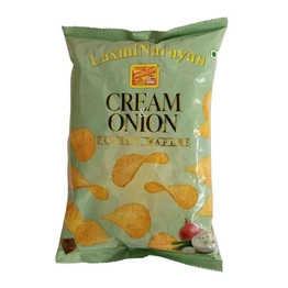 Laxminarayan Cream Onion Waffers, 125 Grams