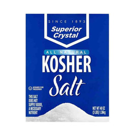 Superior Crystal Kosher Salt, 48 Oz