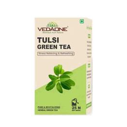 Vedaone Tulsi Green Tea Bags, 25 PCs